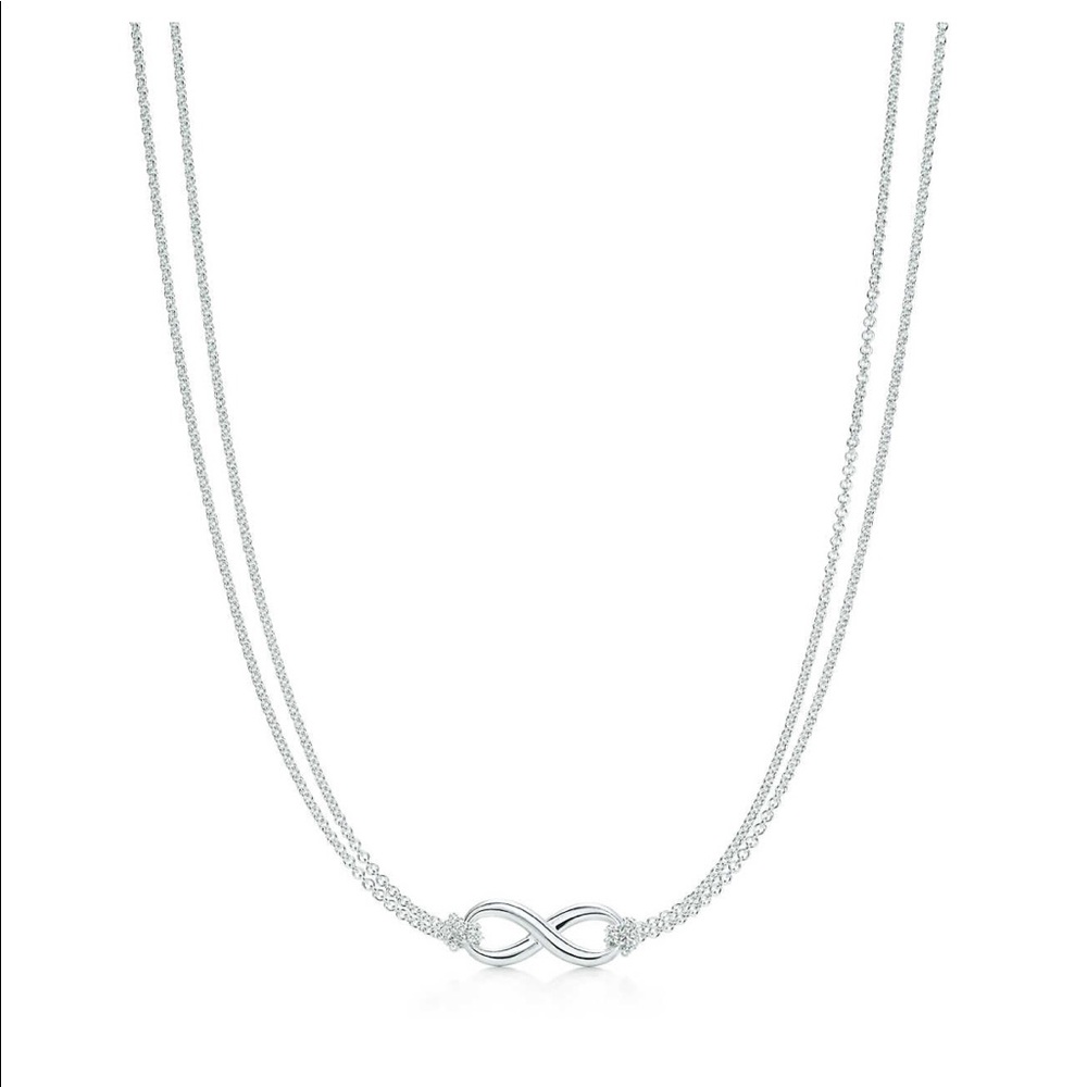 100% AUTHENTIC Tiffany & Co. Infinity Pendant